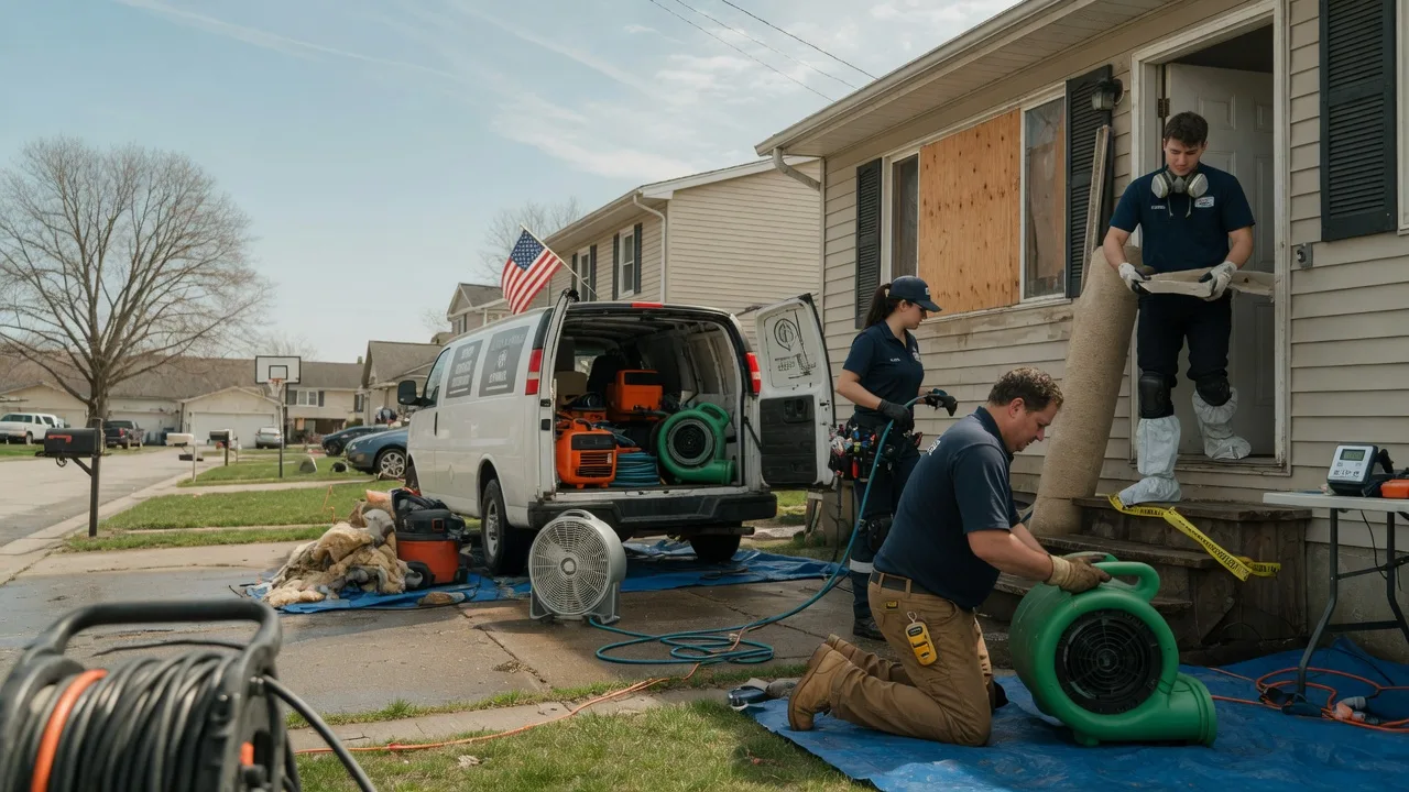 Water Damage Restoration in Pennock, MN near me